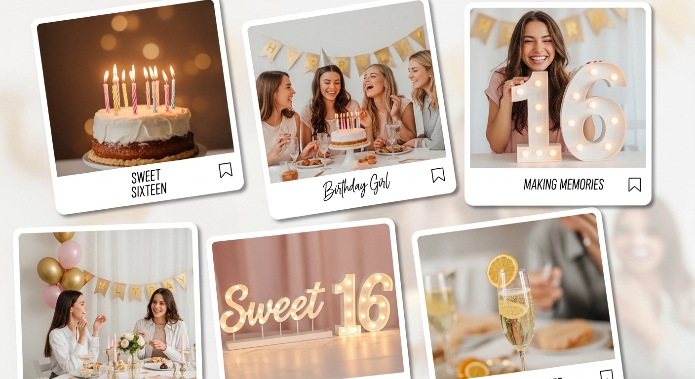 sweet 16 instagram captions