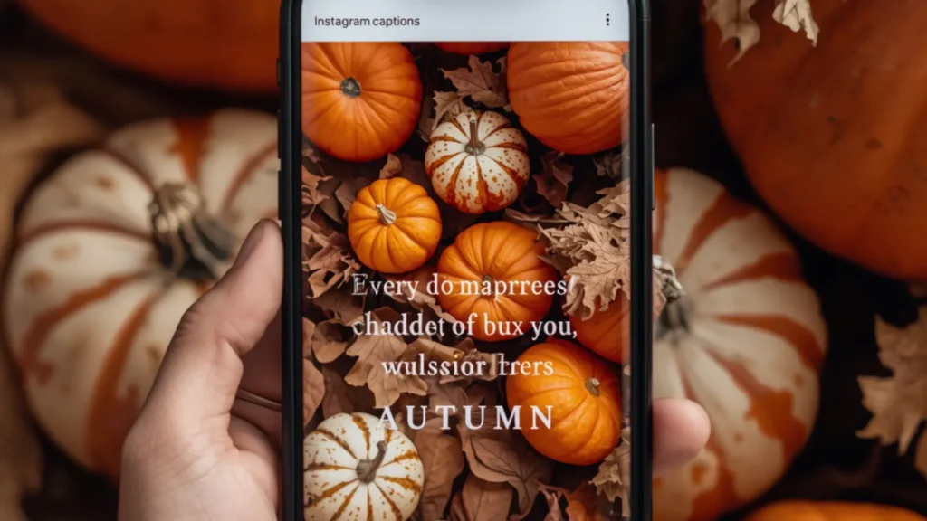 autumn instagram captions