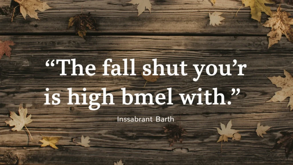 fall instagram captions