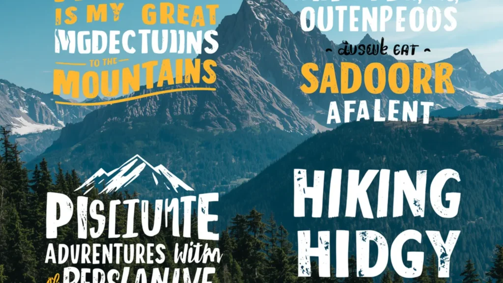 hiking captions for instagram