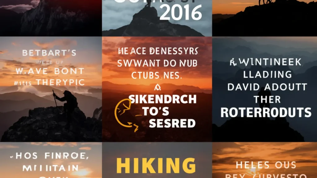 hiking captions for instagram